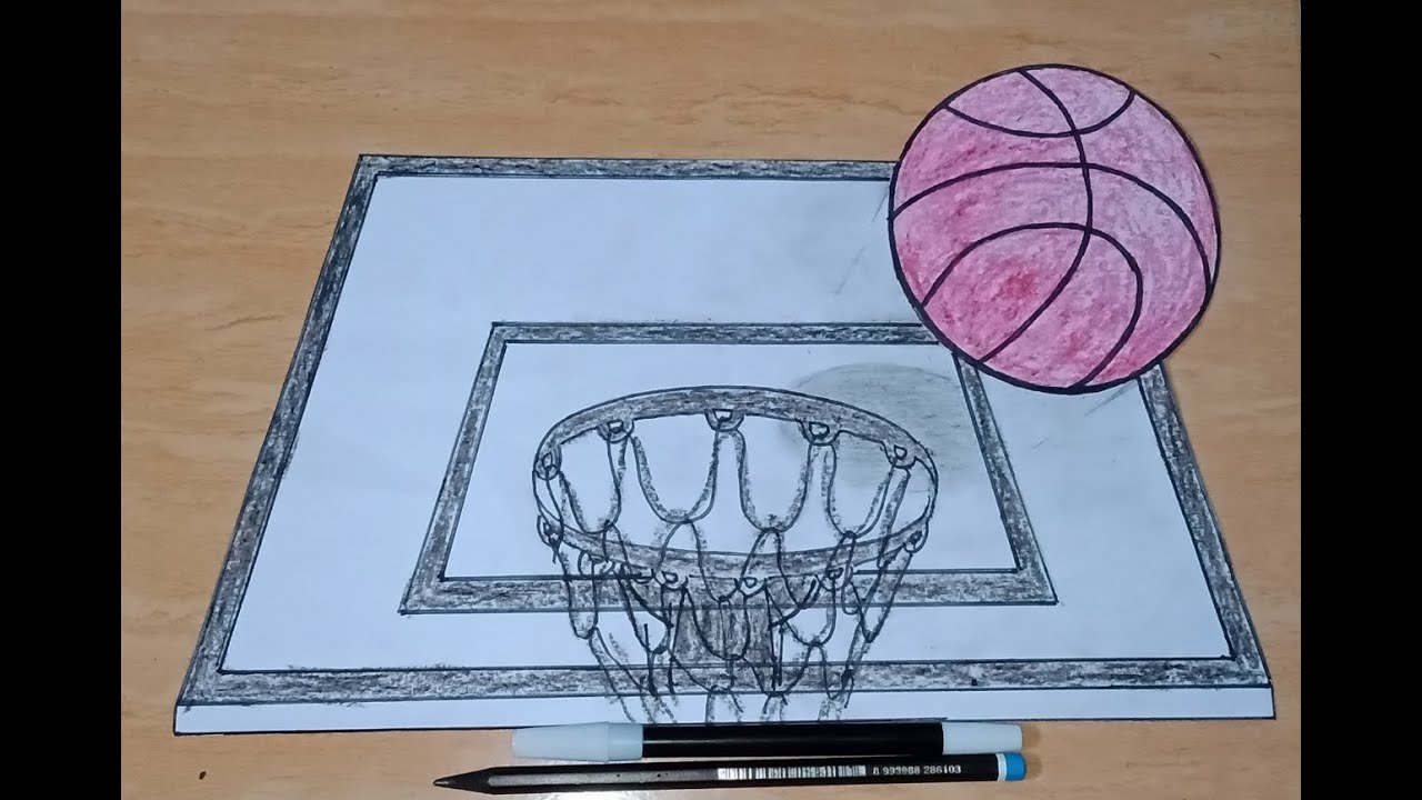Detail Mewarnai Gambar Basket Nomer 20