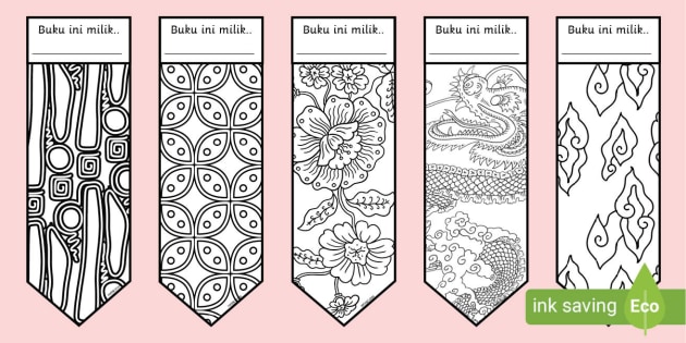 Detail Mewarnai Gambar Batik Nomer 3