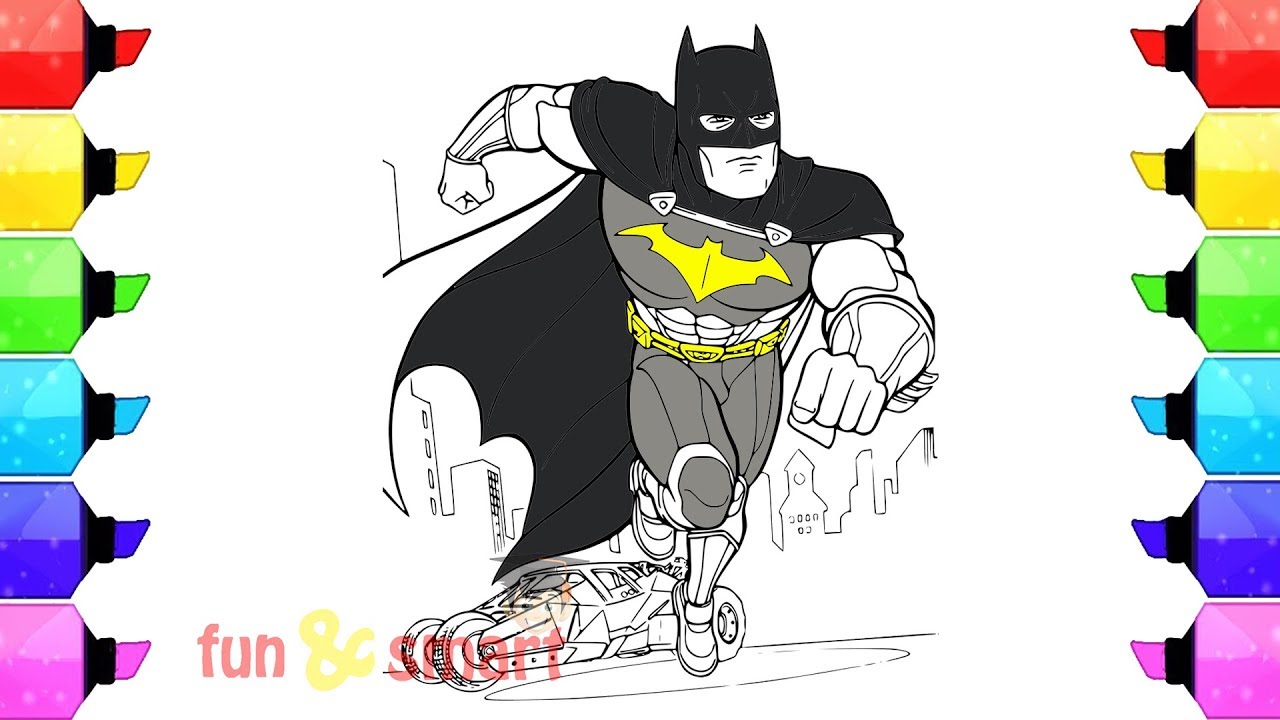 Detail Mewarnai Gambar Batman Nomer 49