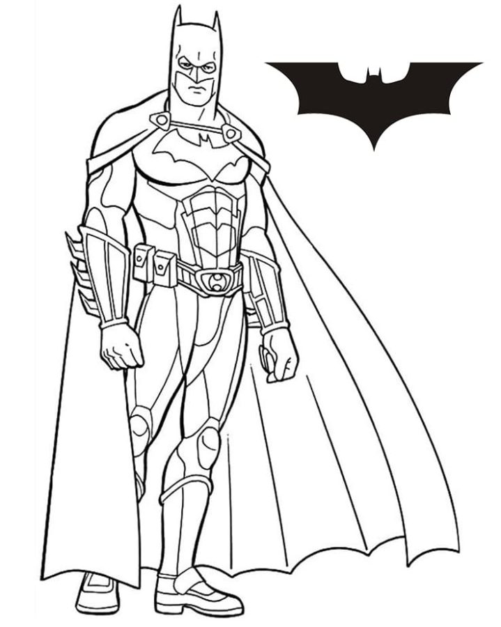 Detail Mewarnai Gambar Batman Nomer 7