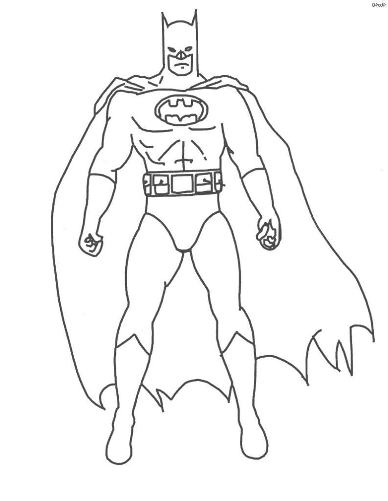 Detail Mewarnai Gambar Batman Nomer 8
