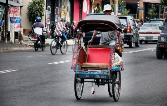 Detail Mewarnai Gambar Becak Nomer 38