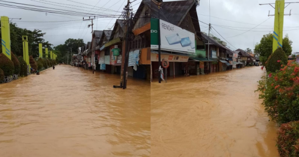 Detail Mewarnai Gambar Bencana Alam Banjir Nomer 29