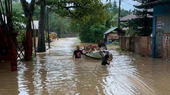 Detail Mewarnai Gambar Bencana Alam Banjir Nomer 44