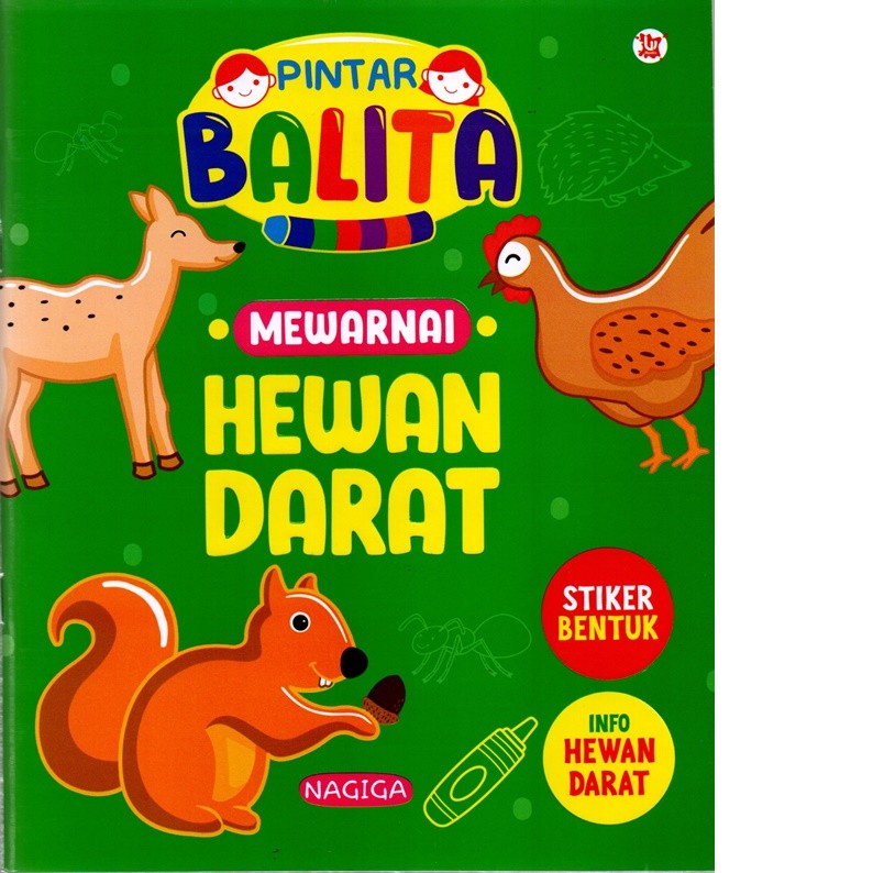 Detail Mewarnai Gambar Binatang Darat Nomer 49
