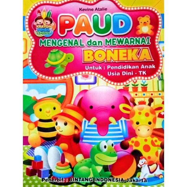 Detail Mewarnai Gambar Boneka Nomer 30