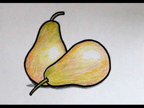 Detail Mewarnai Gambar Buah Pir Nomer 7