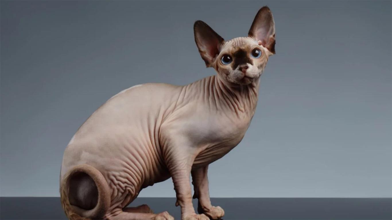 Detail Kucing Yang Tidak Berbulu Nomer 20