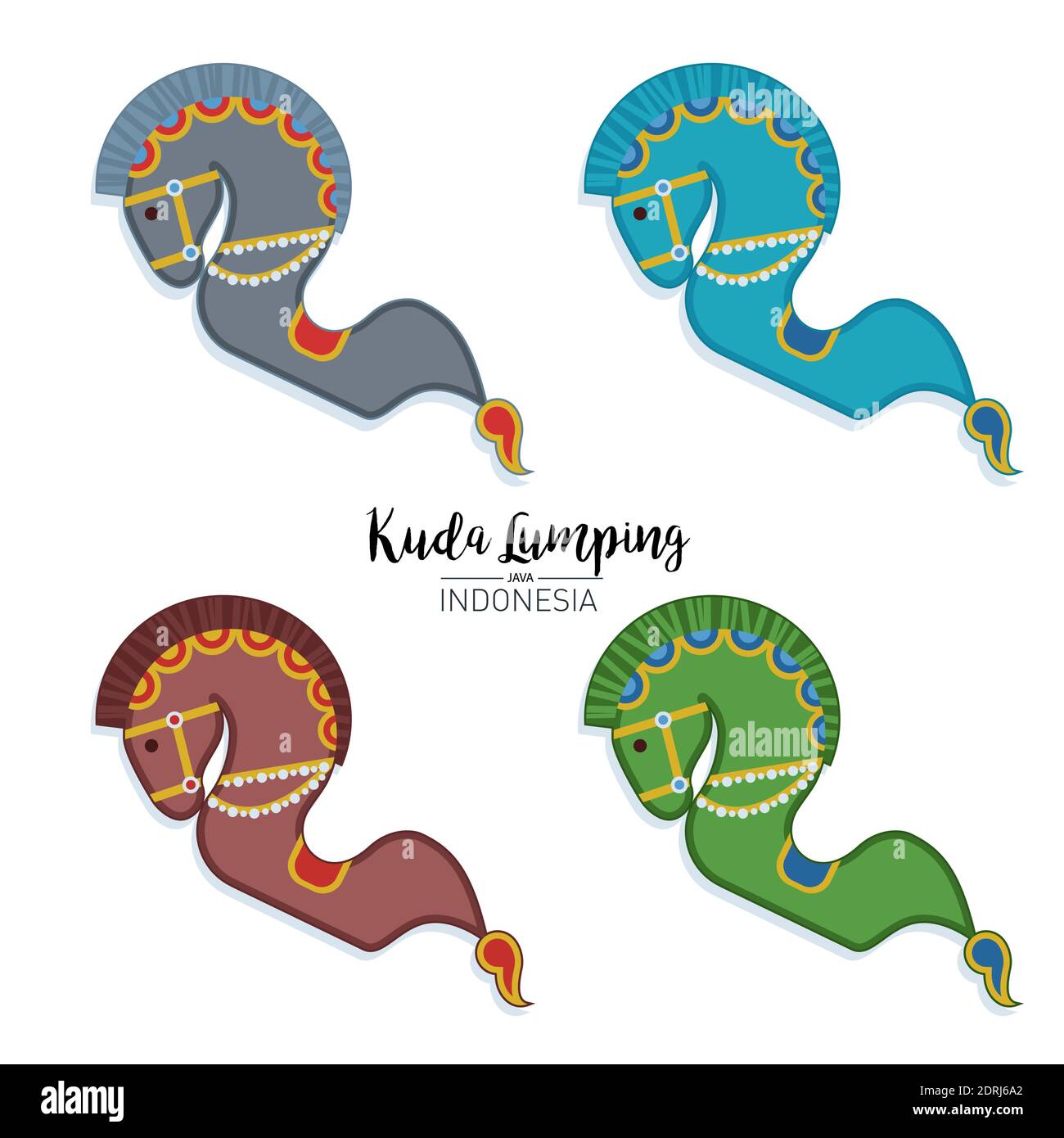 Detail Kuda Lumping Vector Nomer 14