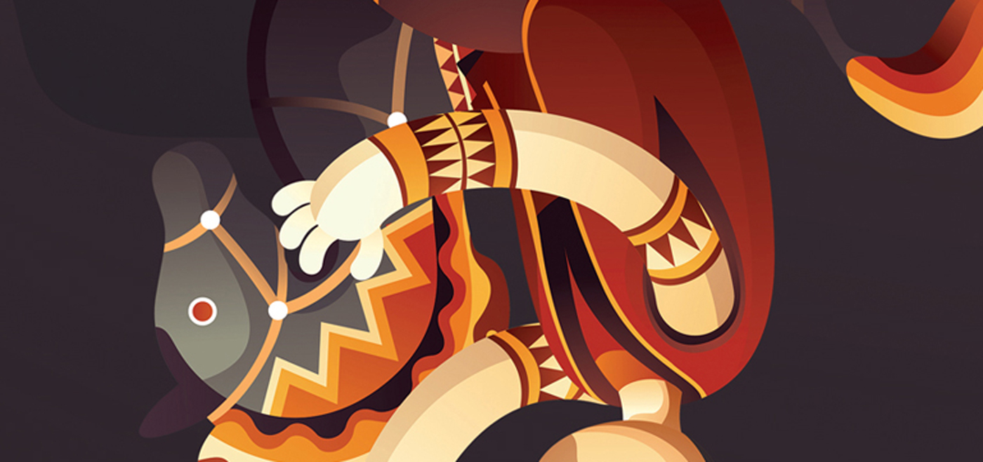 Detail Kuda Lumping Vector Nomer 28