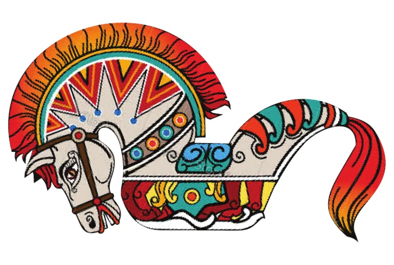 Detail Kuda Lumping Vector Nomer 39