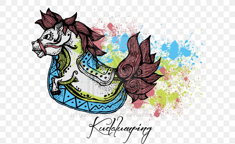 Detail Kuda Lumping Vector Nomer 40