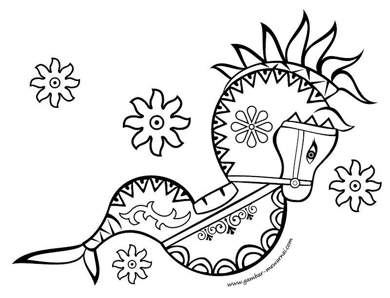 Detail Kuda Lumping Vector Nomer 44