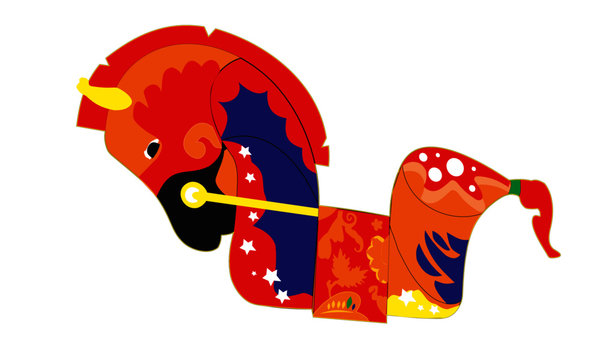 Detail Kuda Lumping Vector Nomer 6