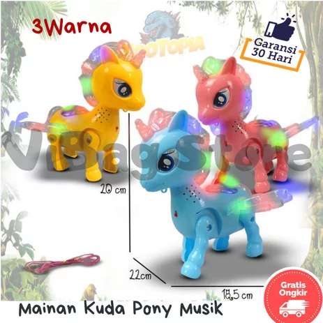 Detail Kuda Poni Warna Warni Nomer 33