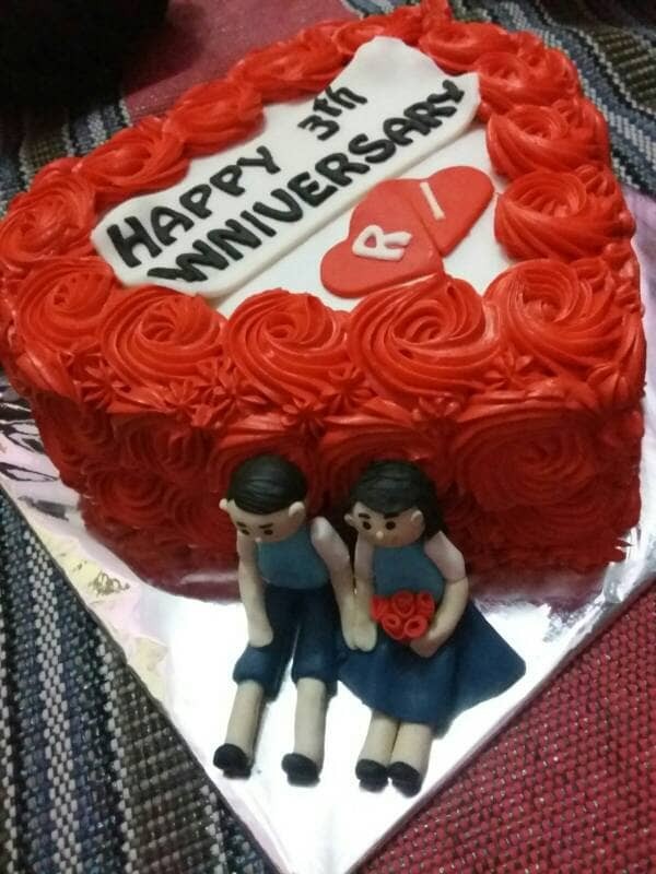 Detail Kue Anniversary Pernikahan Love Nomer 49