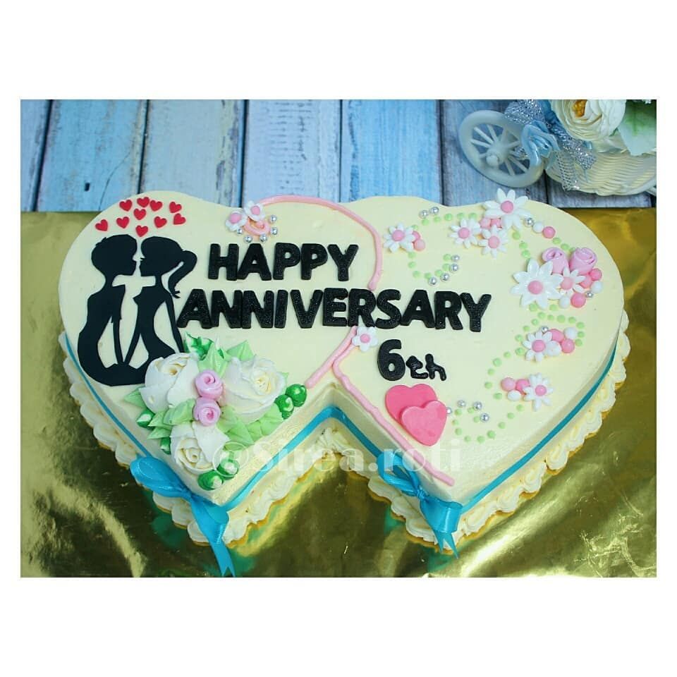 Detail Kue Anniversary Pernikahan Love Nomer 8