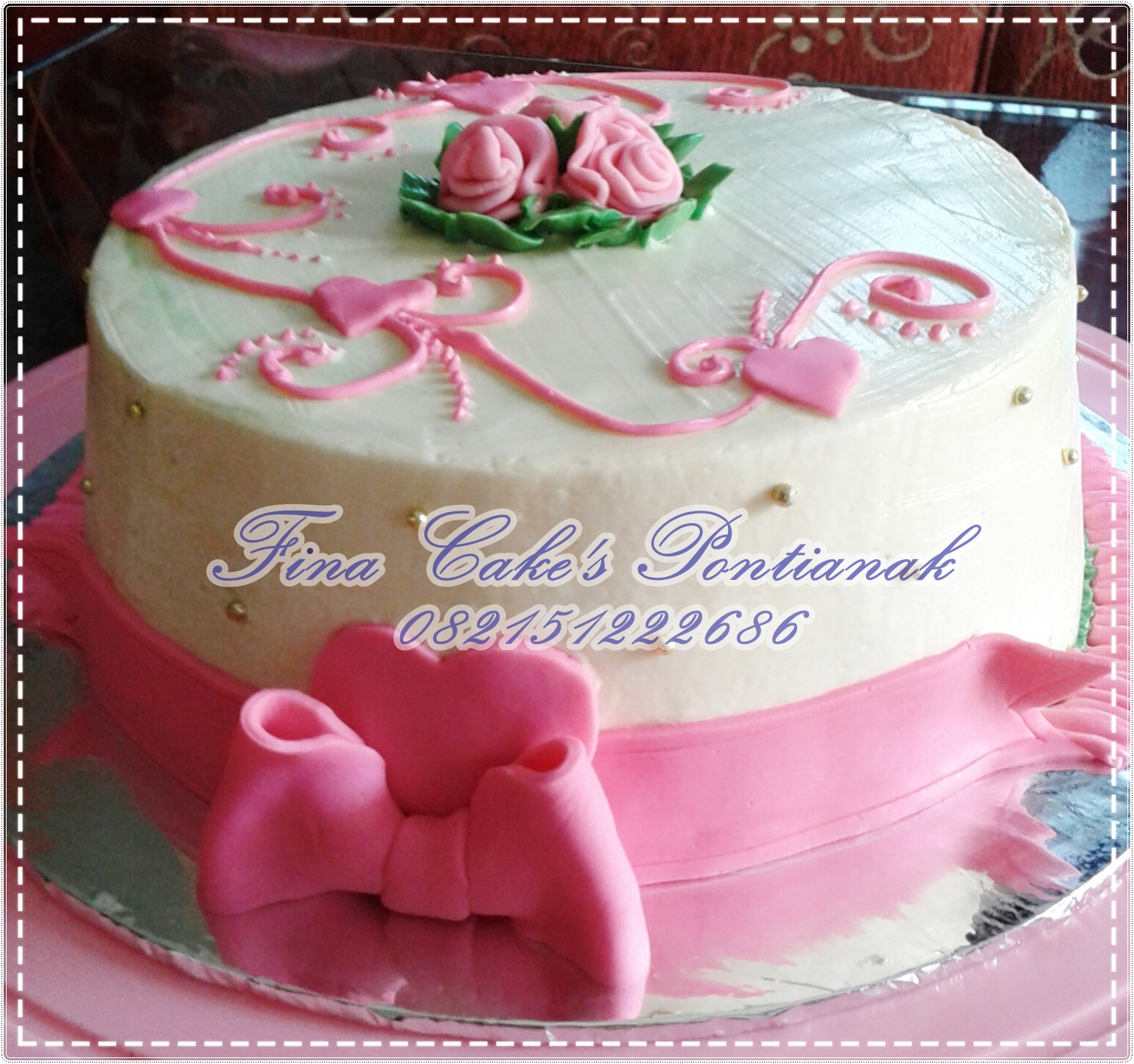 Detail Kue Anniversary Pernikahan Simple Nomer 50