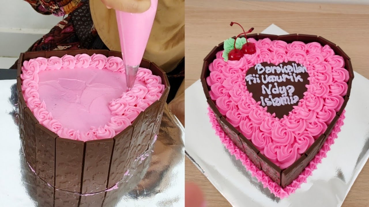 Detail Kue Bentuk Love Anniversary Nomer 25