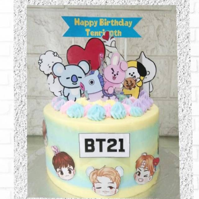 Kue Gambar Bt21 - KibrisPDR