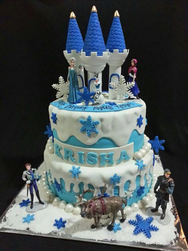 Kue Gambar Frozen - KibrisPDR