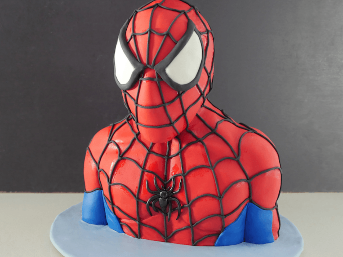 Detail Kue Gambar Spiderman Nomer 2