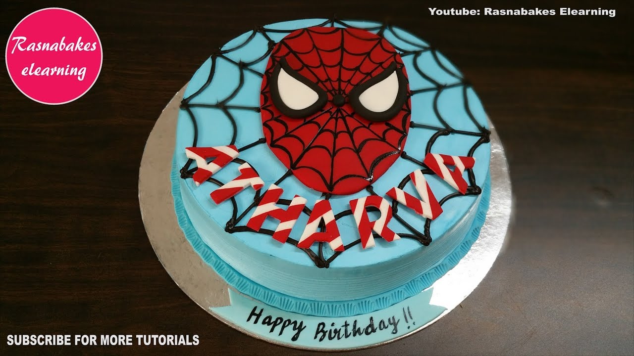 Detail Kue Gambar Spiderman Nomer 16