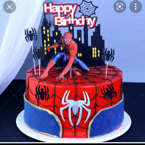 Detail Kue Gambar Spiderman Nomer 25