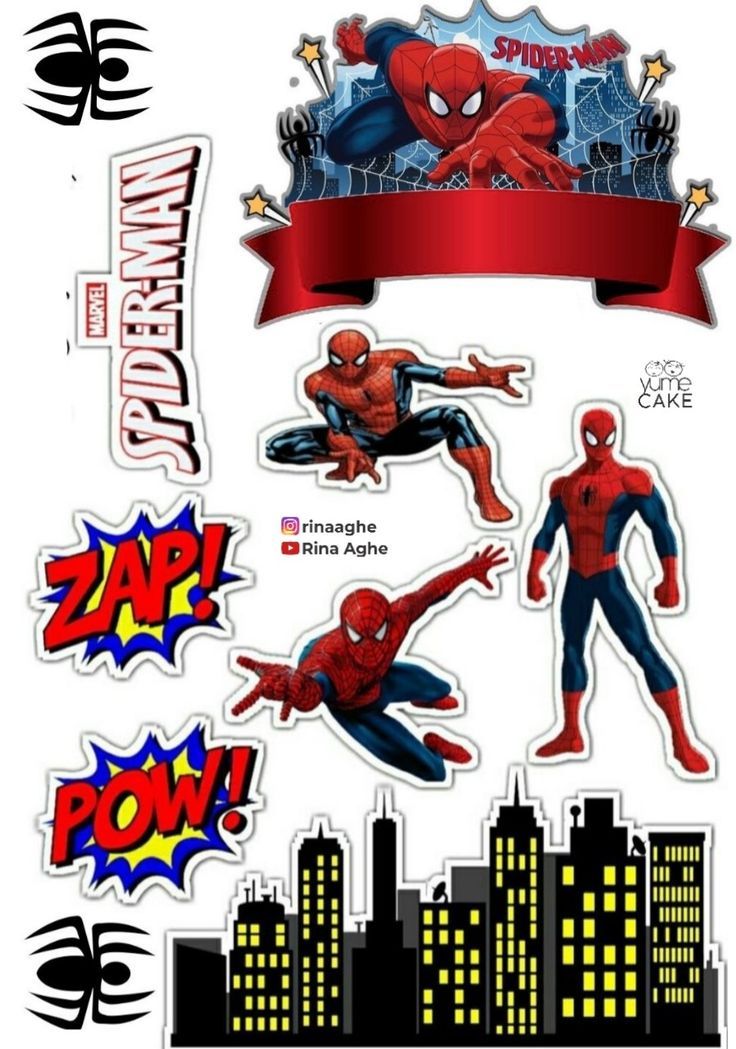 Detail Kue Gambar Spiderman Nomer 38