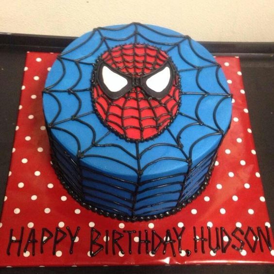 Detail Kue Gambar Spiderman Nomer 6