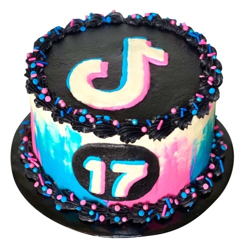 Detail Kue Gambar Tik Tok Nomer 28