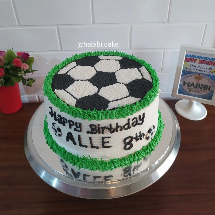 Detail Kue Karakter Bola Nomer 6