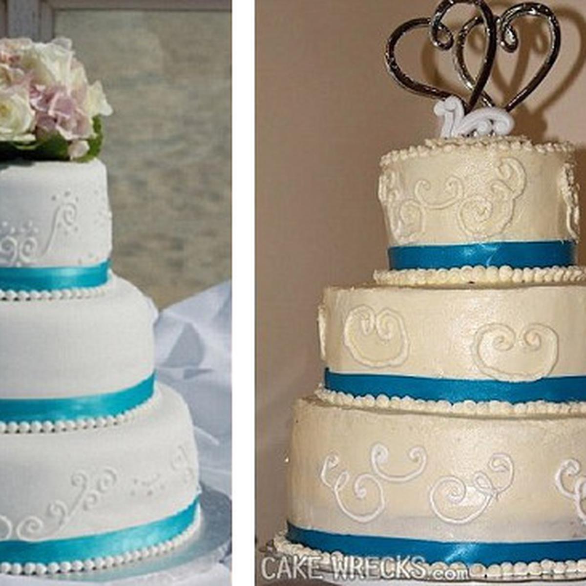 Detail Kue Pengantin 3 Tingkat Warna Biru Nomer 35