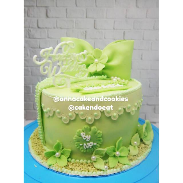 Detail Kue Pengantin Sederhana 1 Tingkat Nomer 14