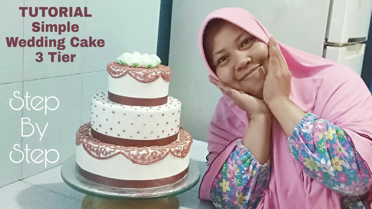 Detail Kue Pengantin Simple Elegan Nomer 15