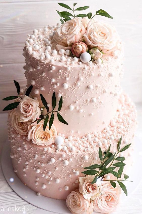 Detail Kue Pengantin Simple Elegan Nomer 29