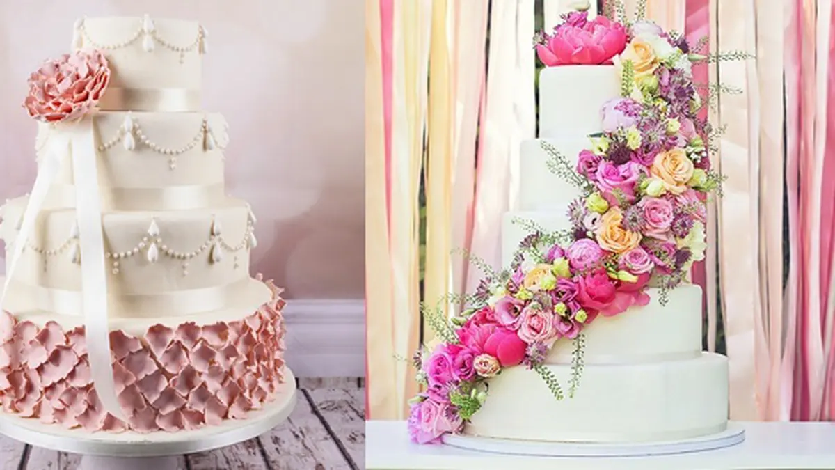 Detail Kue Pengantin Simple Elegan Nomer 35