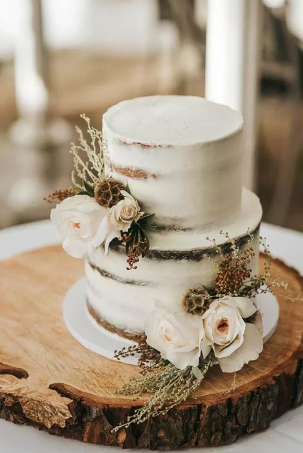 Detail Kue Pengantin Simple Elegan Nomer 39