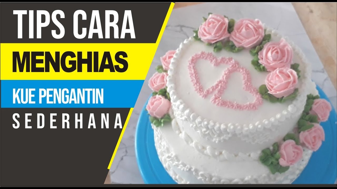 Detail Kue Pengantin Simple Elegan Nomer 7