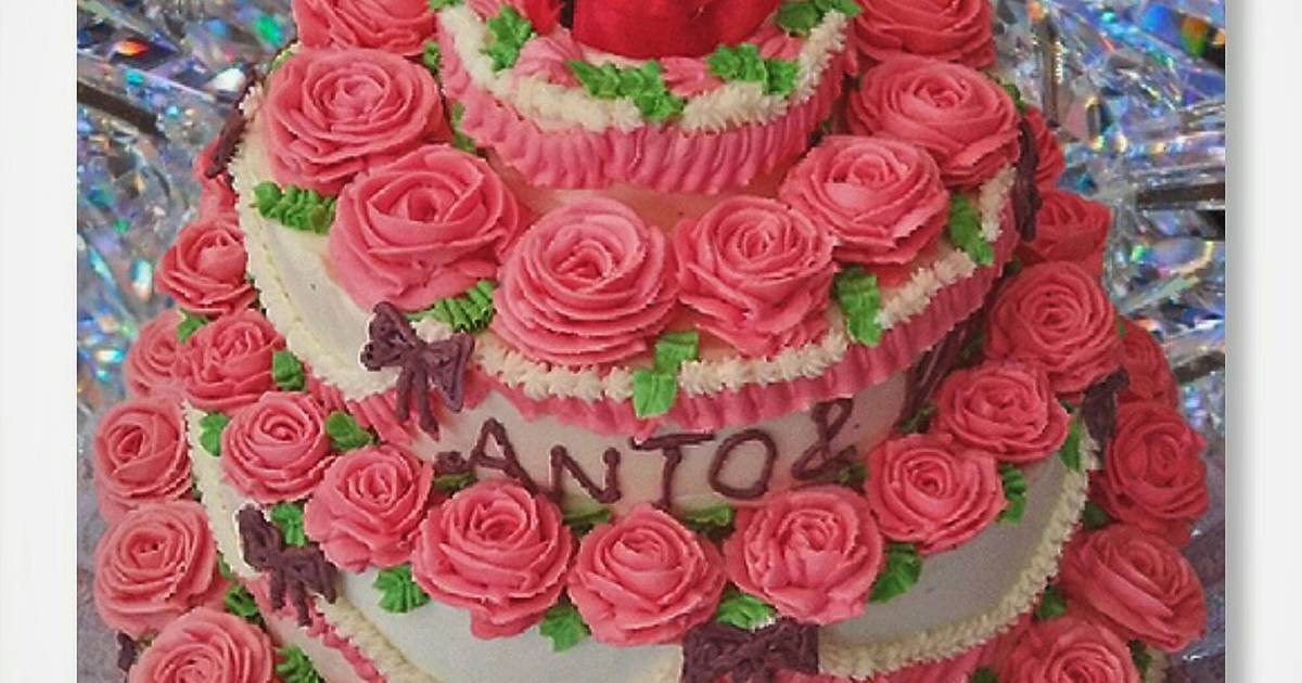 Detail Kue Pengantin Warna Pink Nomer 49