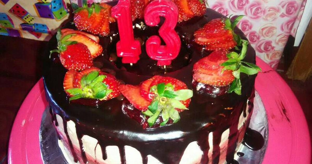 Detail Kue Tart Coklat Strawberry Nomer 7