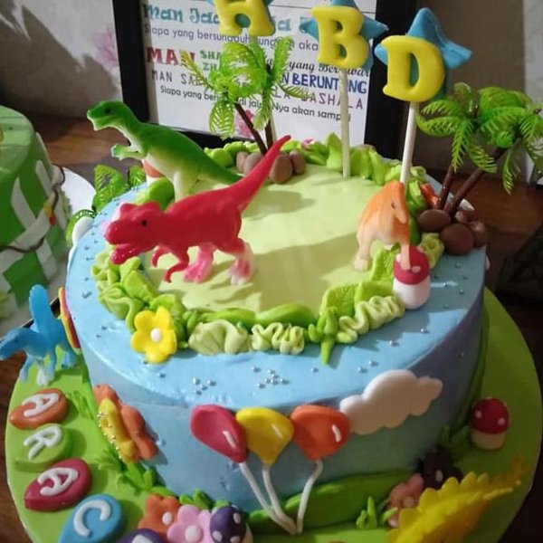 Detail Kue Tart Dinosaurus Nomer 28