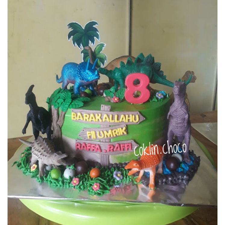 Detail Kue Tart Dinosaurus Nomer 52