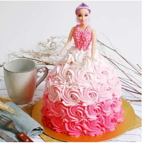 Detail Kue Tart Gambar Barbie Nomer 43