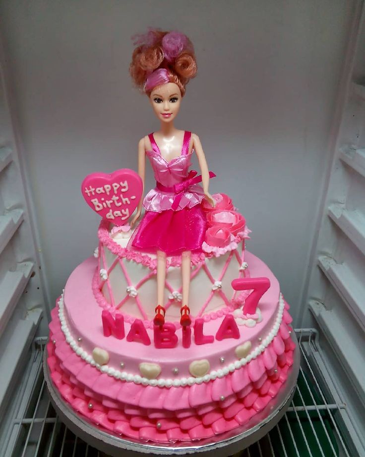 Detail Kue Tart Gambar Barbie Nomer 44
