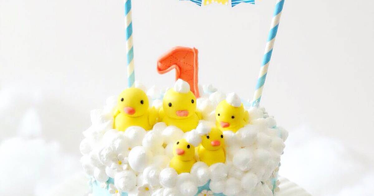 Detail Kue Tart Gambar Bebek Nomer 28