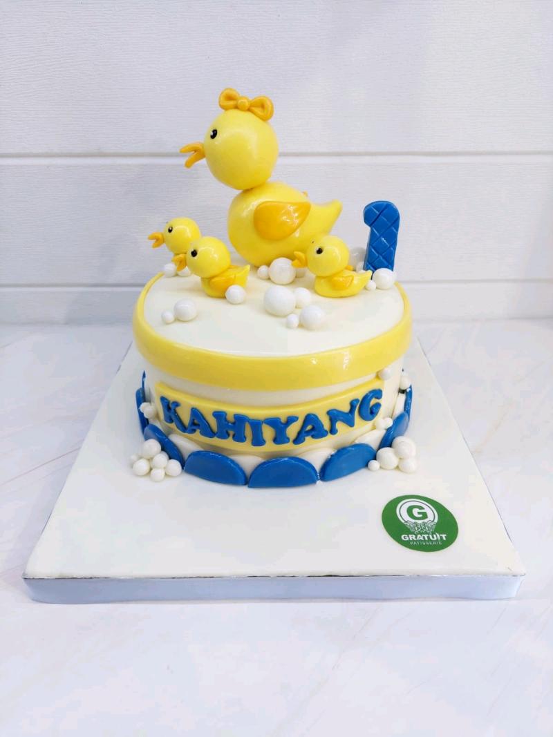 Detail Kue Tart Gambar Bebek Nomer 30