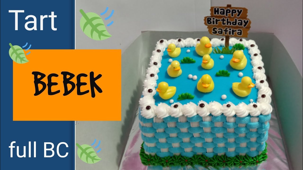 Detail Kue Tart Gambar Bebek Nomer 6