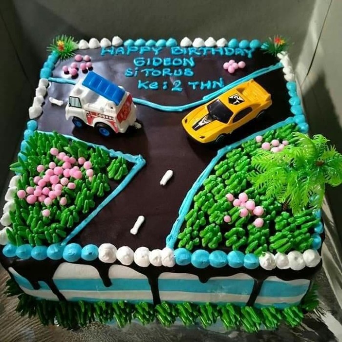 Detail Kue Tart Gambar Mobil Nomer 46