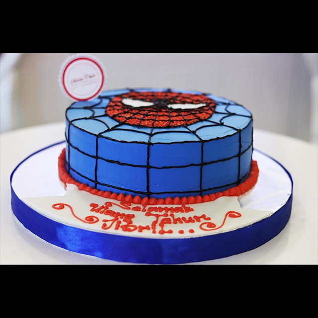 Detail Kue Tart Gambar Spiderman Nomer 23